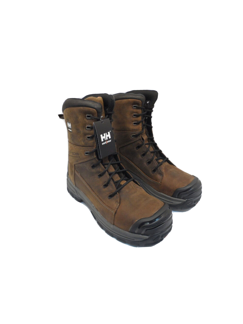 Helly Hansen Men's Denison 8" Composite Toe Waterproof Boots Brown Size 10M